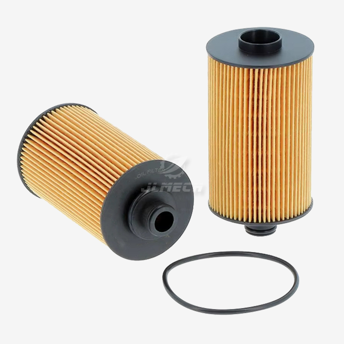 Engine oil filter element